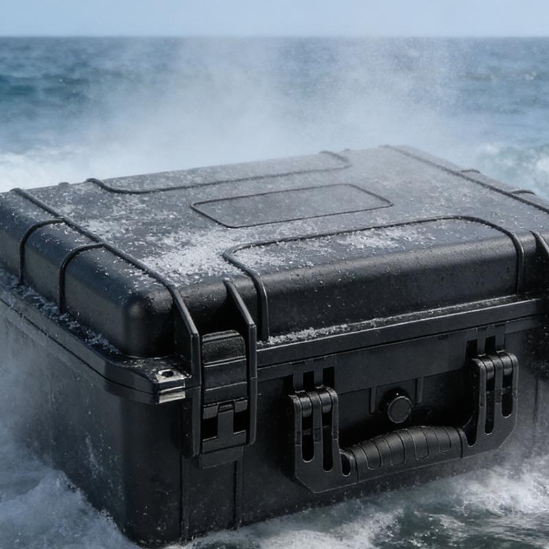 Sópermet korrózió elleni, tengeri üzemű kemény doboz