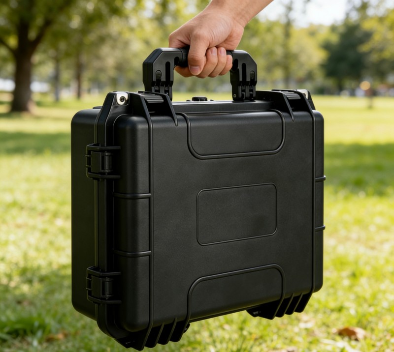 Ergonomikus kézi kemény doboz