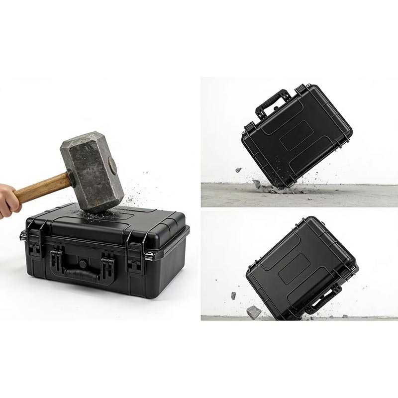 Nagy ütés- és leejtésálló kemény doboz