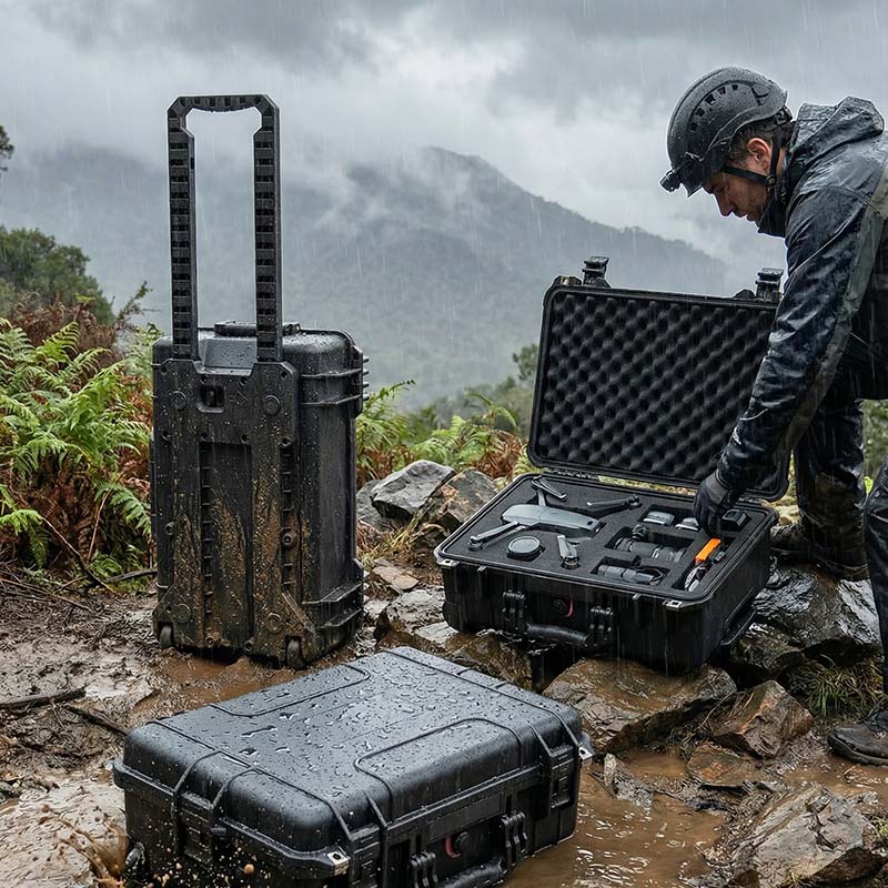 Nagy szilárdságú IP67 vízálló és porálló kemény doboz