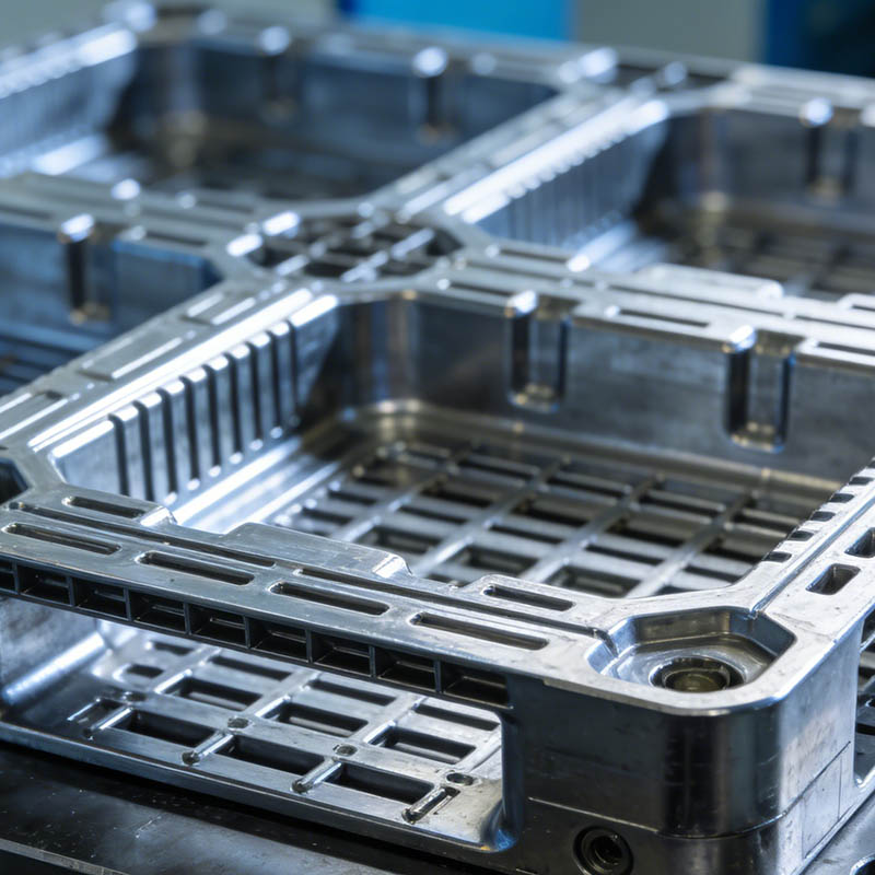 Logisztikai forgódobozok és raklapformák